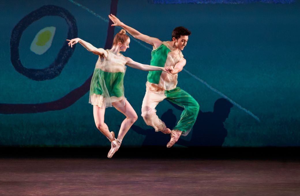 Emma Von Enck and Anthony Huxley in Alexei Ratmansky's <i>Pictures at an Exhibition</i> © Erin Baiano