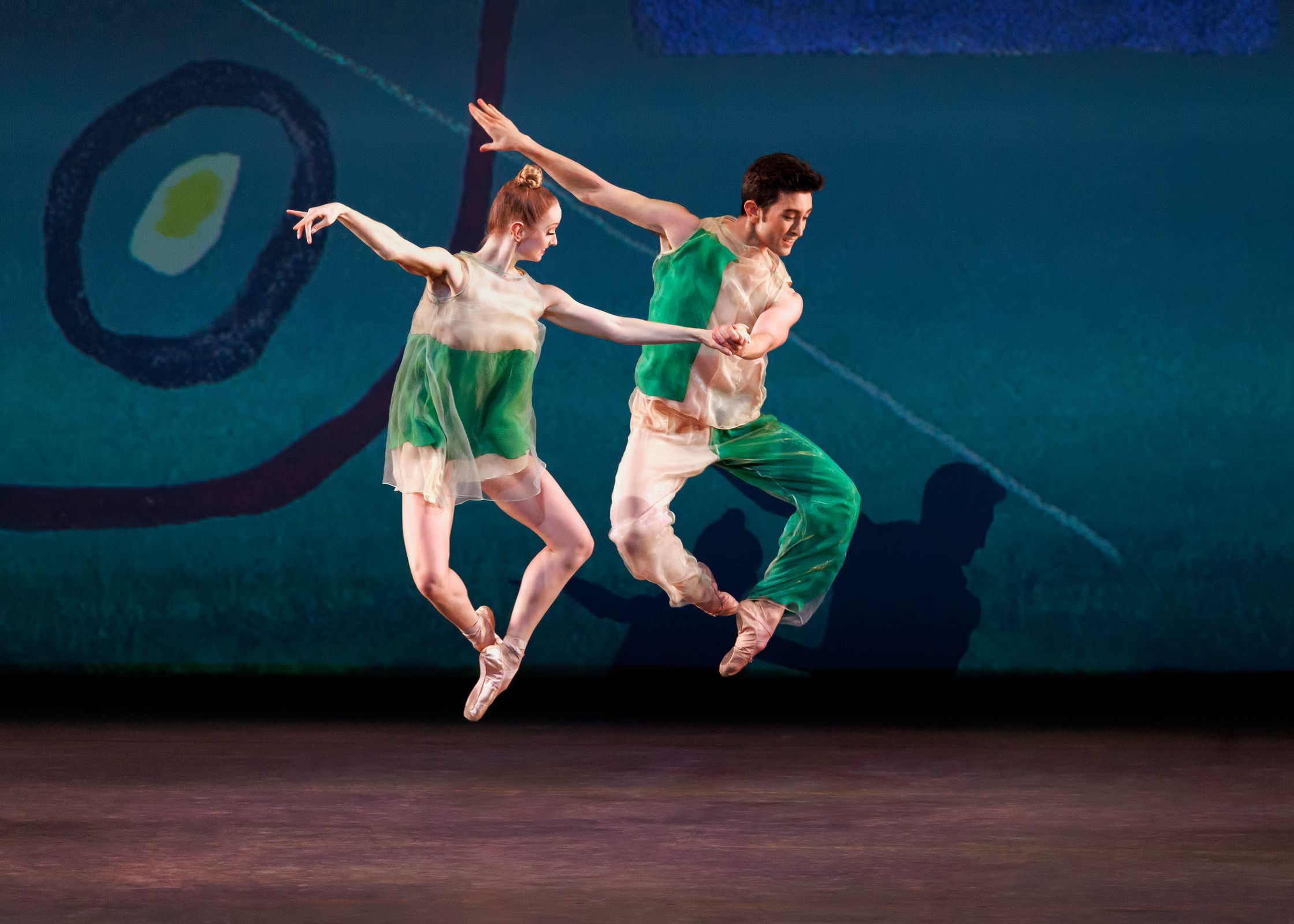 Emma Von Enck and Anthony Huxley in Alexei Ratmansky's <i>Pictures at an Exhibition</i> © Erin Baiano