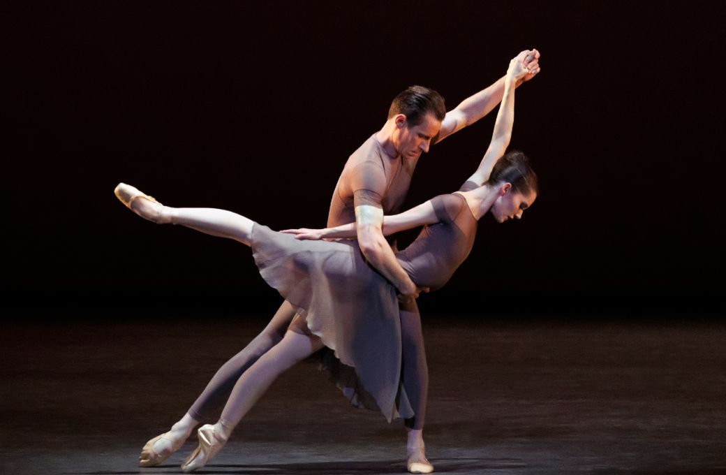Unity Phelan and Andrew Veyette in Christopher Wheeldon's <i>This Bitter Earth</i> © Erin Baiano