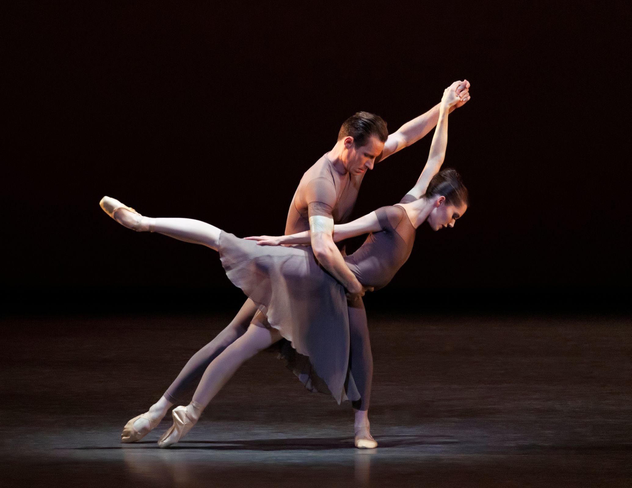 Unity Phelan and Andrew Veyette in Christopher Wheeldon's <i>This Bitter Earth</i> &copy; Erin Baiano