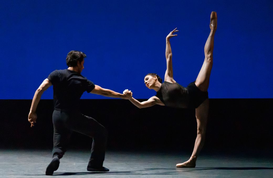 Tiler Peck and Roman Mejia in William Forsythe's <i>Herman Schmerman</i> &copy; Erin Baiano