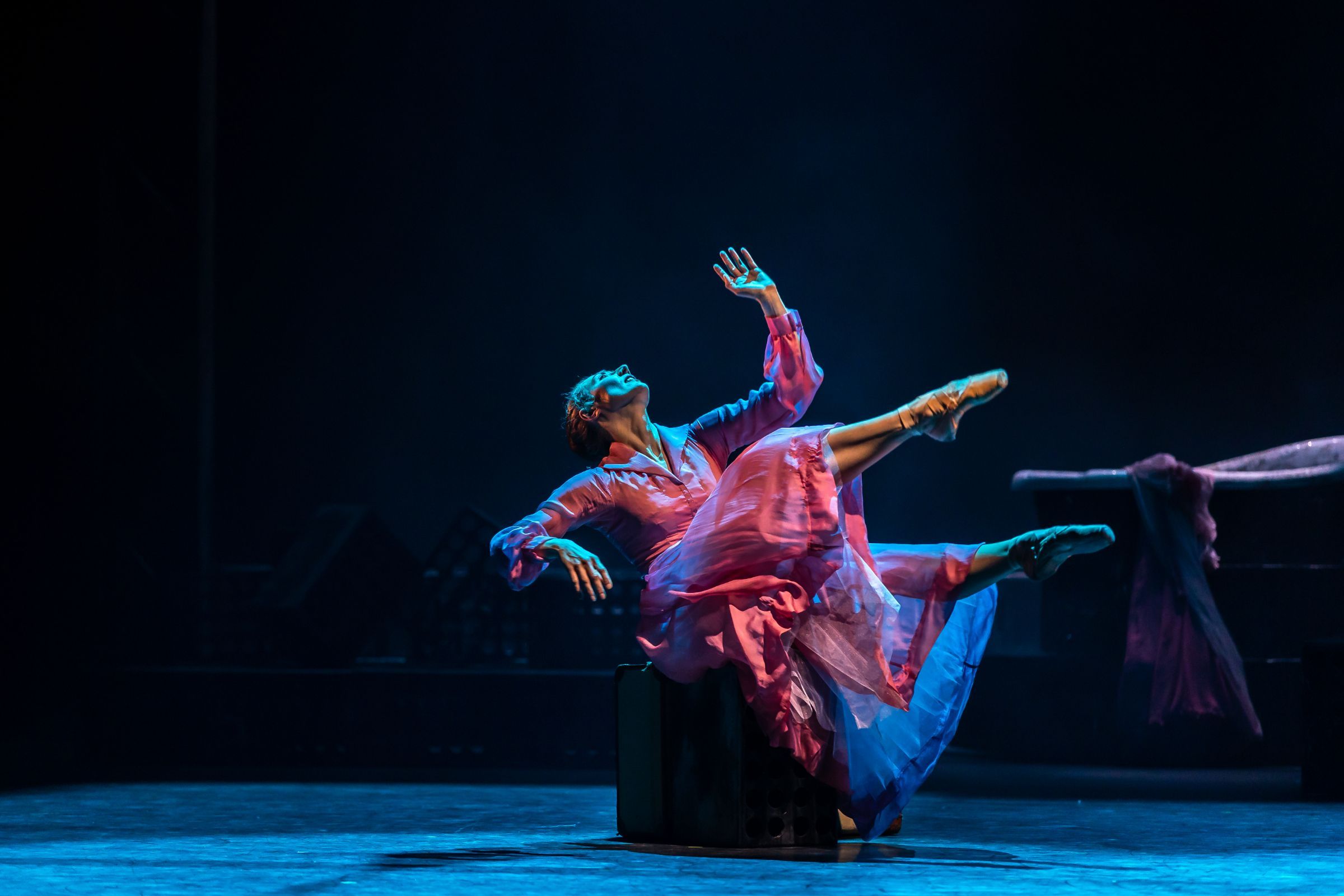 Marge Hendrick as Blanche in <i>A Streetcar Named Desire</i> © Andy Ross