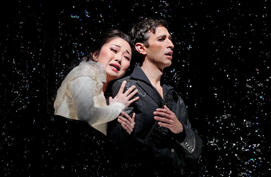 Ying Fang (Euridice) and Anthony Roth Costanzo (Orfeo) © Ken Howard | Met Opera