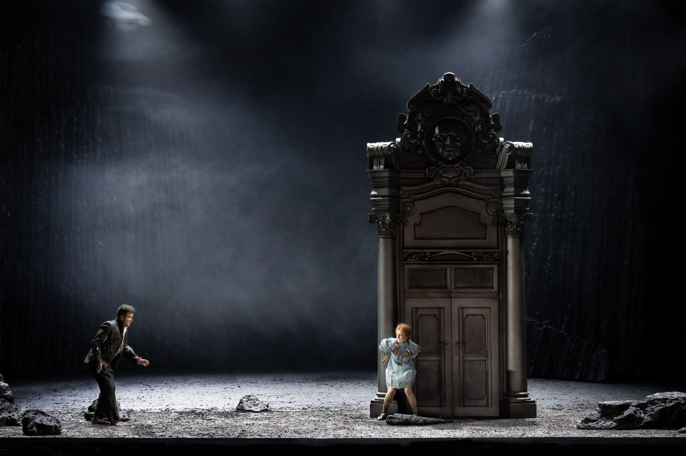 Krystian Adam (Orfeo) und Simone McIntosh (La speranza) &copy; Monika Rittershaus