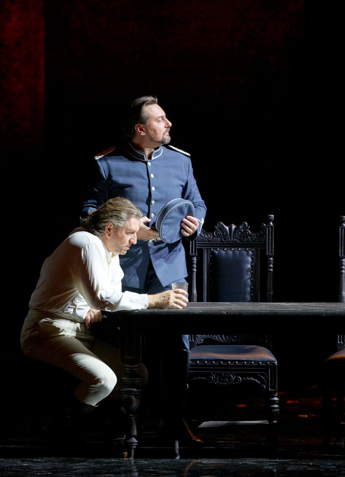 Andreas Schager (Otello) und Igor Golovatenko (Jago) &copy; Wiener Staatsoper | Michael Pöhn