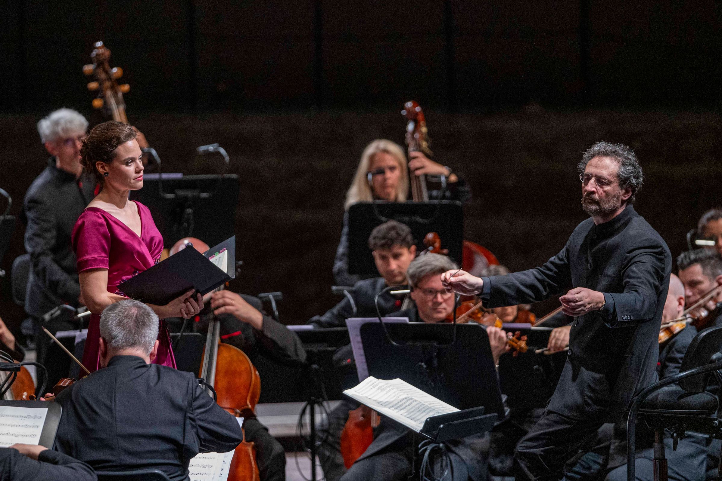 Regula Mühlemann, Gianluca Capuano and Les Musiciens du Prince &copy; SF | Marco Borrelli