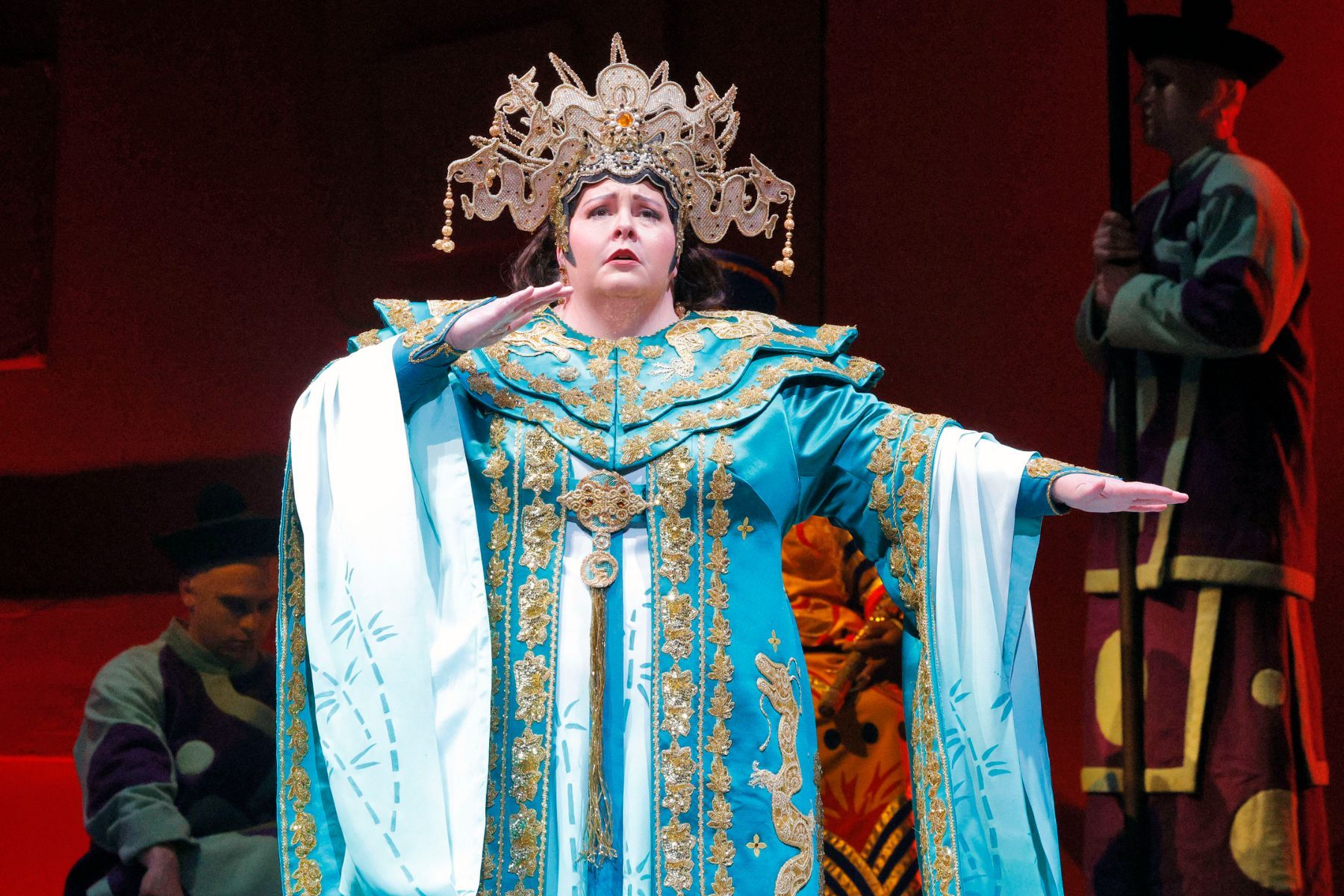 Angela Meade (Turandot) &copy; LA Opera | Cory Weaver