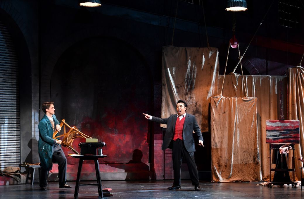 <i>La Boh&egrave;me</i> &agrave; l'Op&eacute;ra de Montpellier &copy; Marc Ginot