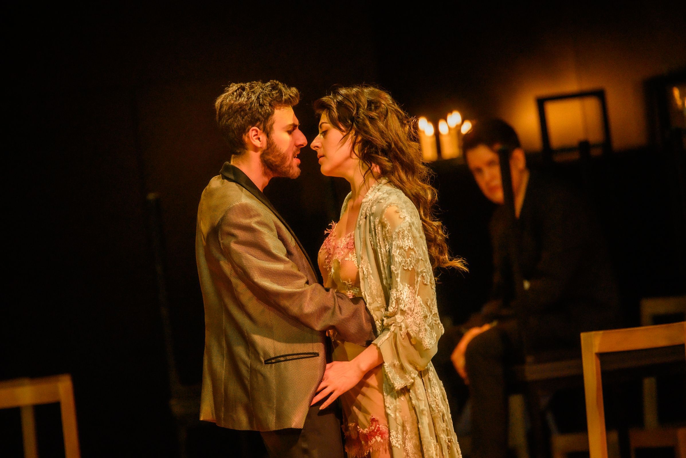Nicolò Balducci (Nerone) und Tamara Banješević (Poppea) &copy; Matthias Jung