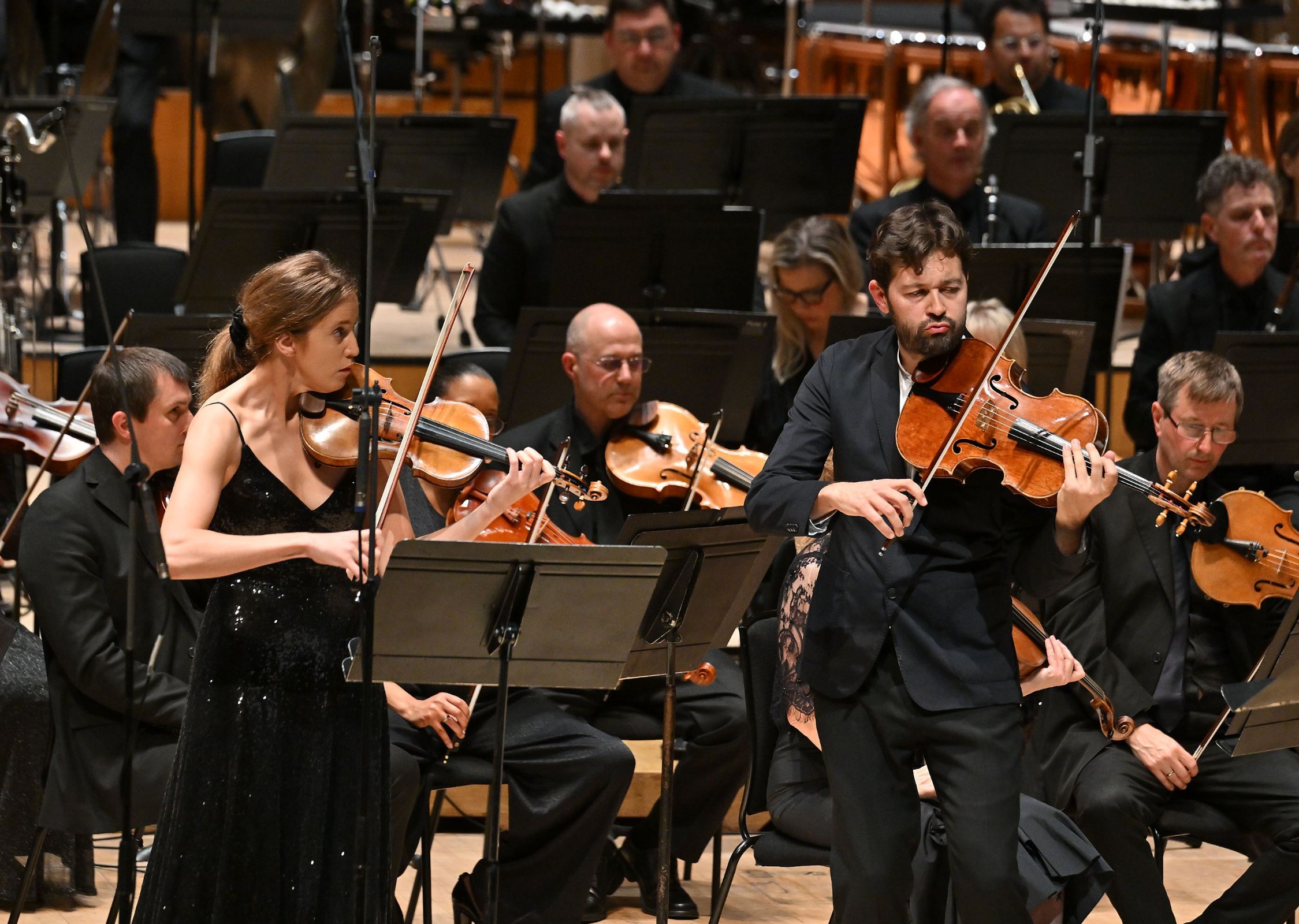 Vilde Frang, Lawrence Power and the BBCSO &copy; BBC | Mark Allan