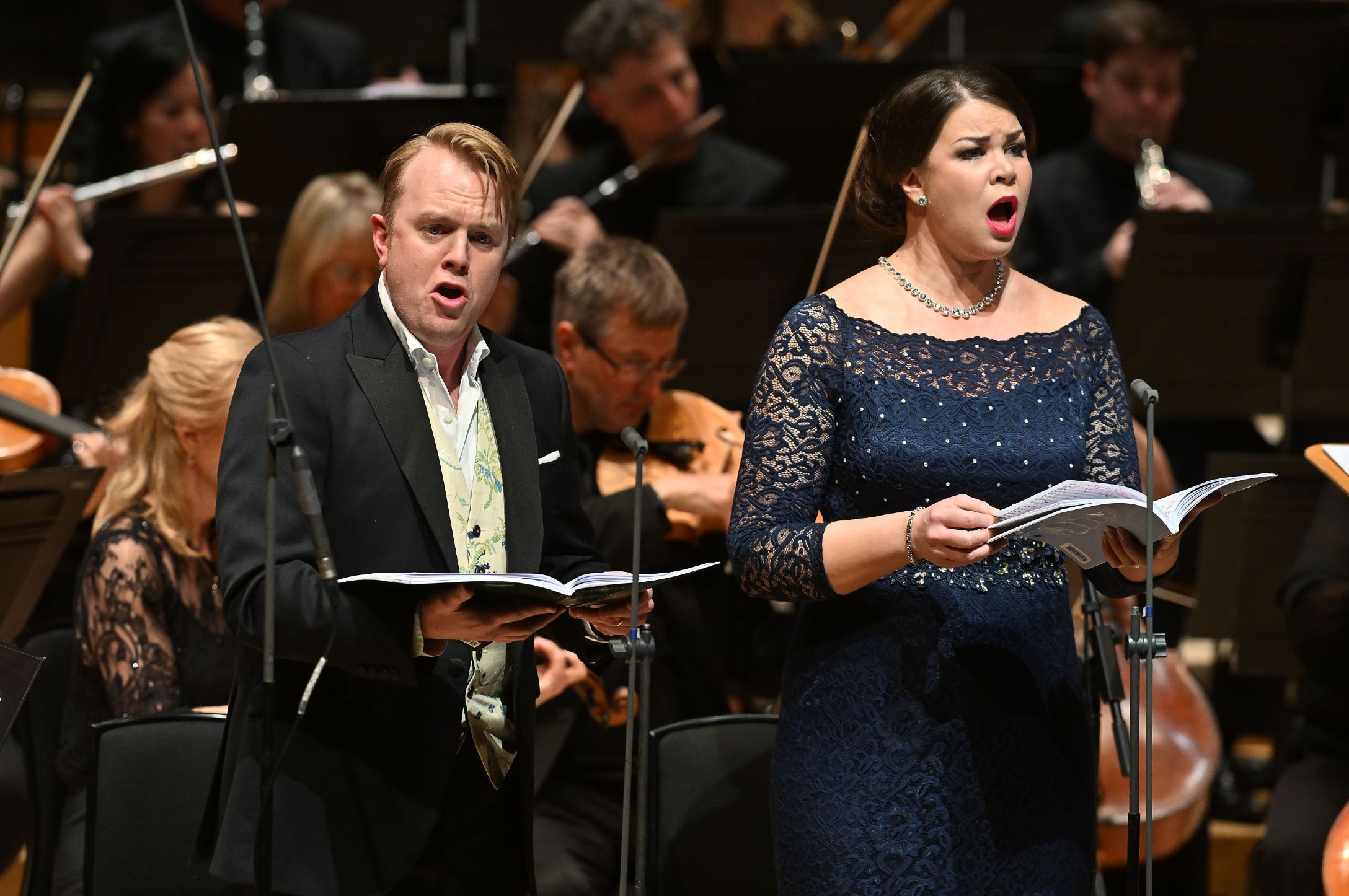Morgan Pearse and Silja Aalto &copy; BBC | Mark Allan