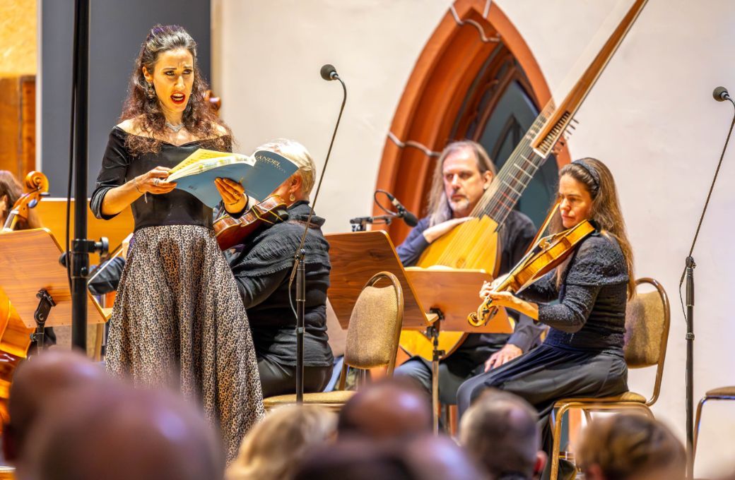 Marie Lys and the Leipzig Baroque Orchestra &copy; Thomas Ziegler