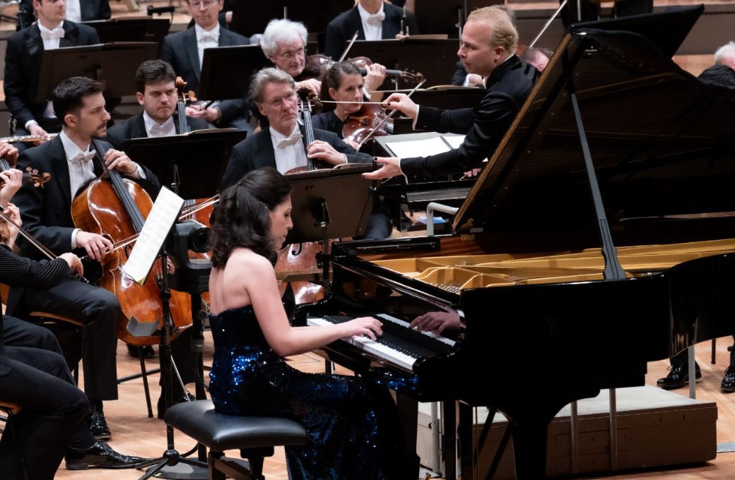 Beatrice Rana und Yannick Nézet-Séguin © Monika Rittershaus