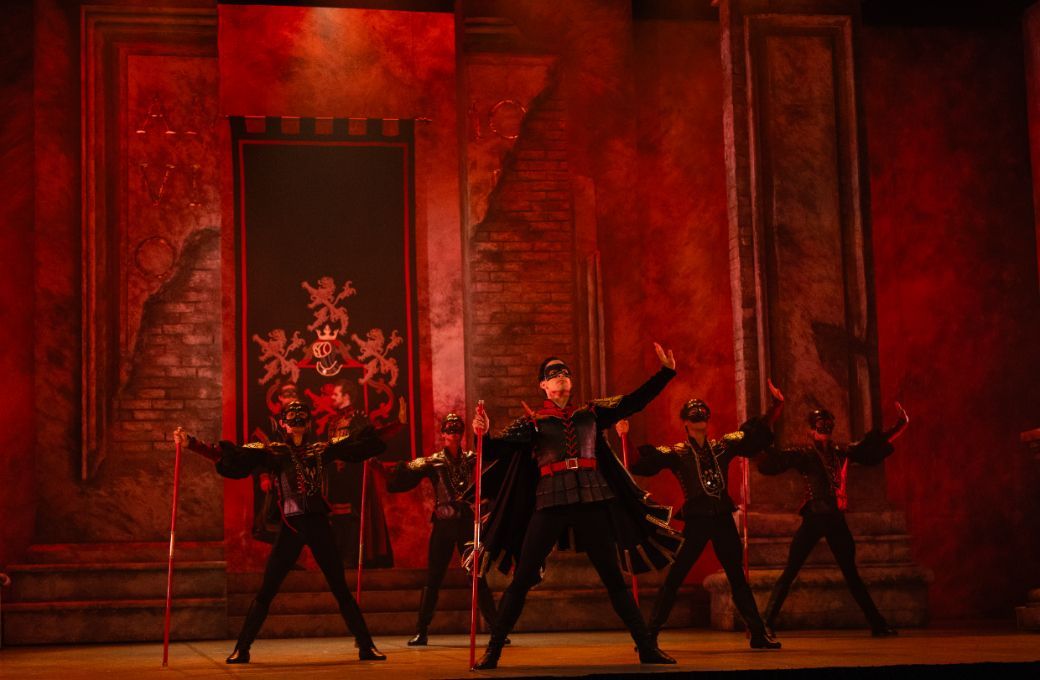 Northern Ballet dancers in <i>Romeo & Juliet</i> © Emily Nuttall