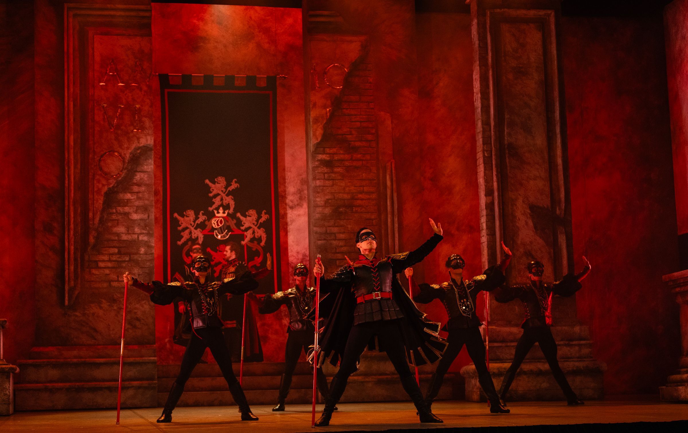 Northern Ballet dancers in <i>Romeo & Juliet</i> © Emily Nuttall