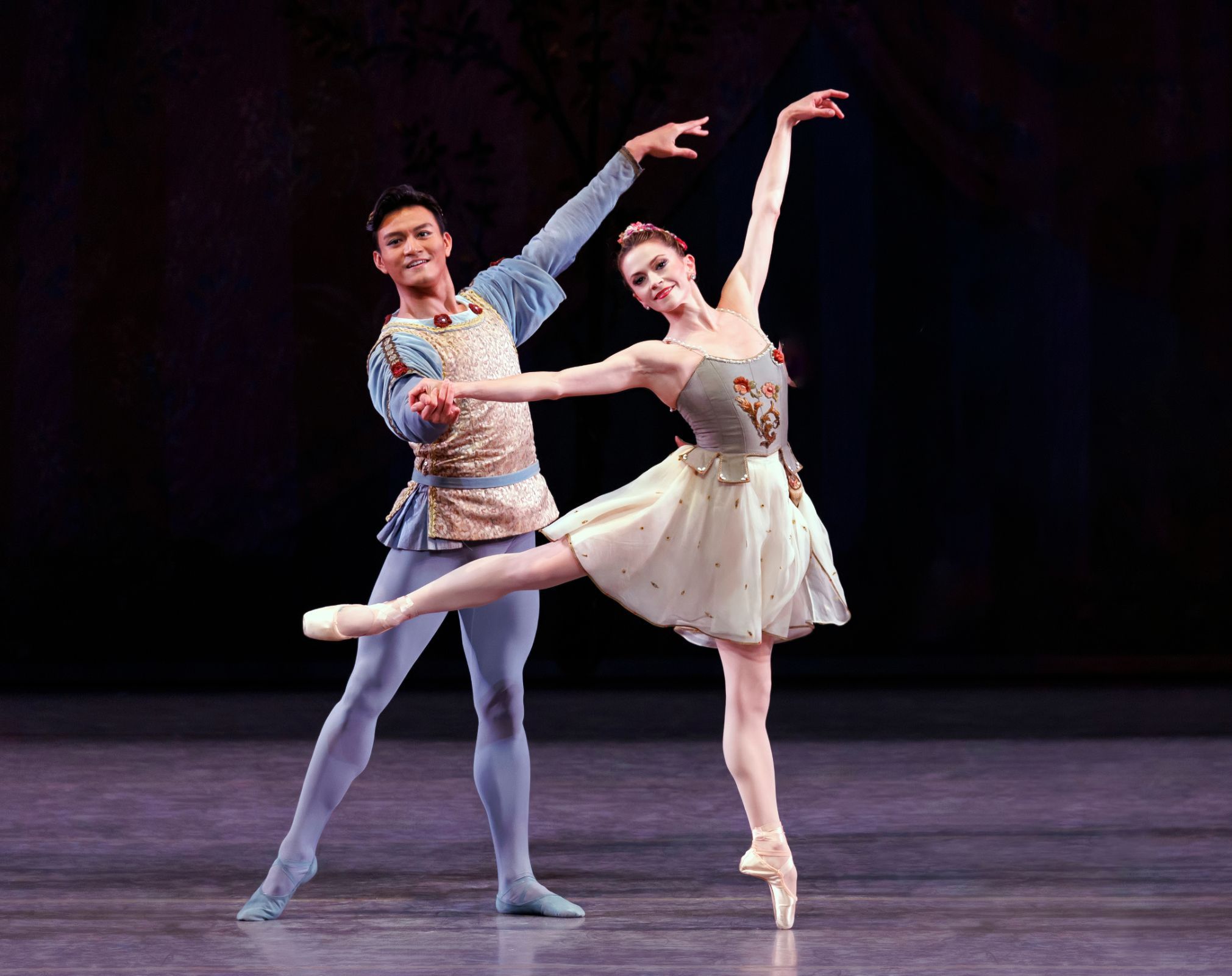 Megan Fairchild and Chun Wai Chan in George Balanchine's <i>A Midsummer Night's Dream</i> © Erin Baiano