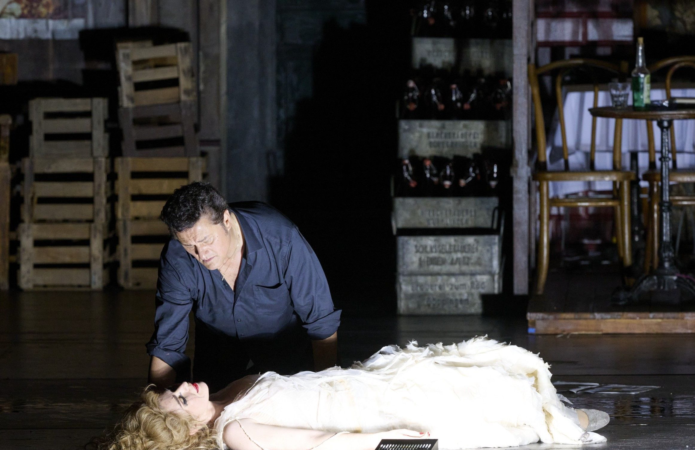 Piotr Beczała (Faust) und Nicole Car (Marguerite) &copy; Wiener Staatsoper | Michael Pöhn