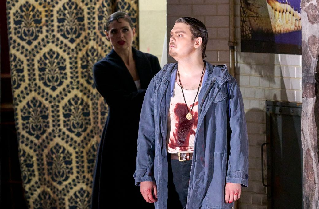 Patricia Nolz (Si&eacute;bel) und Stefan Astakhov (Valentin) &copy; Wiener Staatsoper | Michael P&ouml;hn