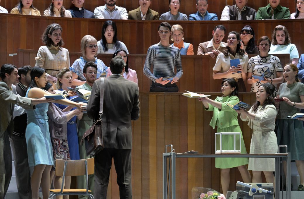 Marco Jentzsch (Tannh&auml;user) und Henri Klein (Ein junger Student) &copy; Barbara Aum&uuml;ller