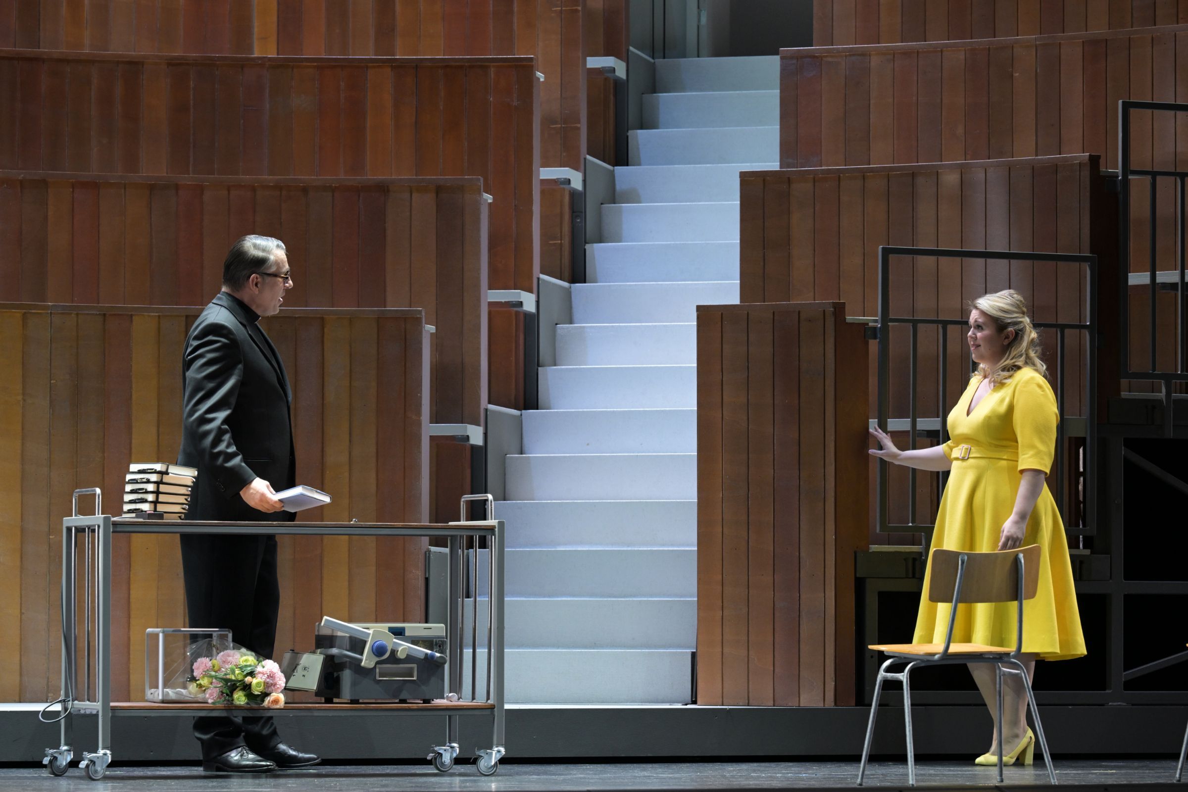 Andreas Bauer Kanabas (Hermann, Landgraf von Thüringen) und Christina Nilsson (Elisabeth) &copy; Barbara Aumüller