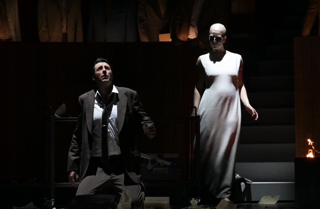 Marco Jentzsch (Tannh&auml;user) und Dshamilja Kaiser (Venus) &copy; Barbara Aum&uuml;ller