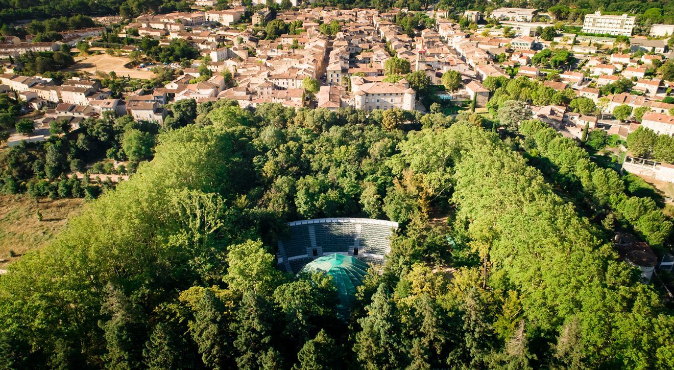 Parc du Château de Florans © WeDrone vues aériennes