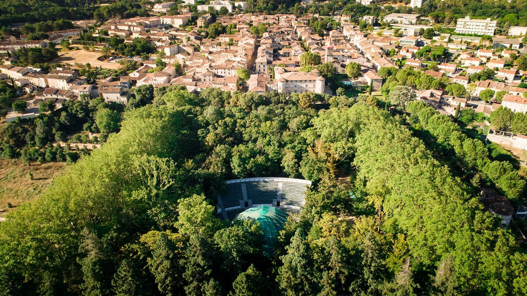 Parc du Château de Florans © WeDrone vues aériennes
