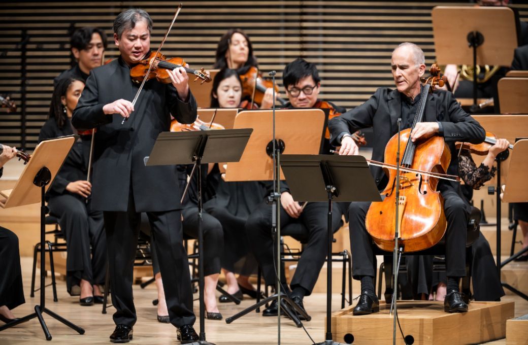 Frank Huang and Carter Brey &copy; Chris Lee