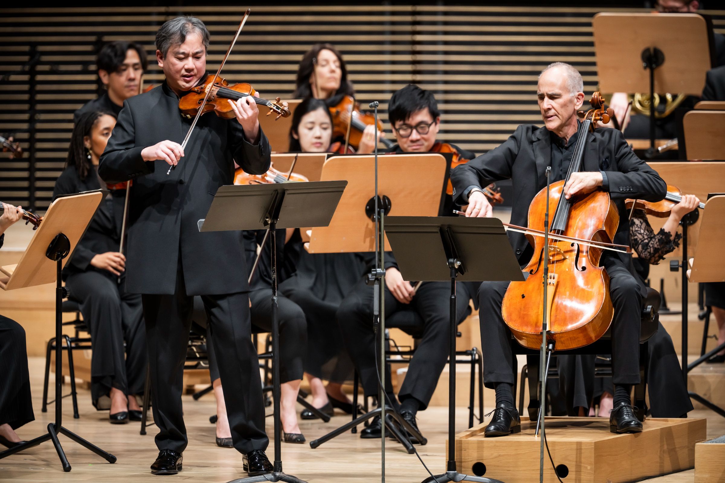 Frank Huang and Carter Brey &copy; Chris Lee