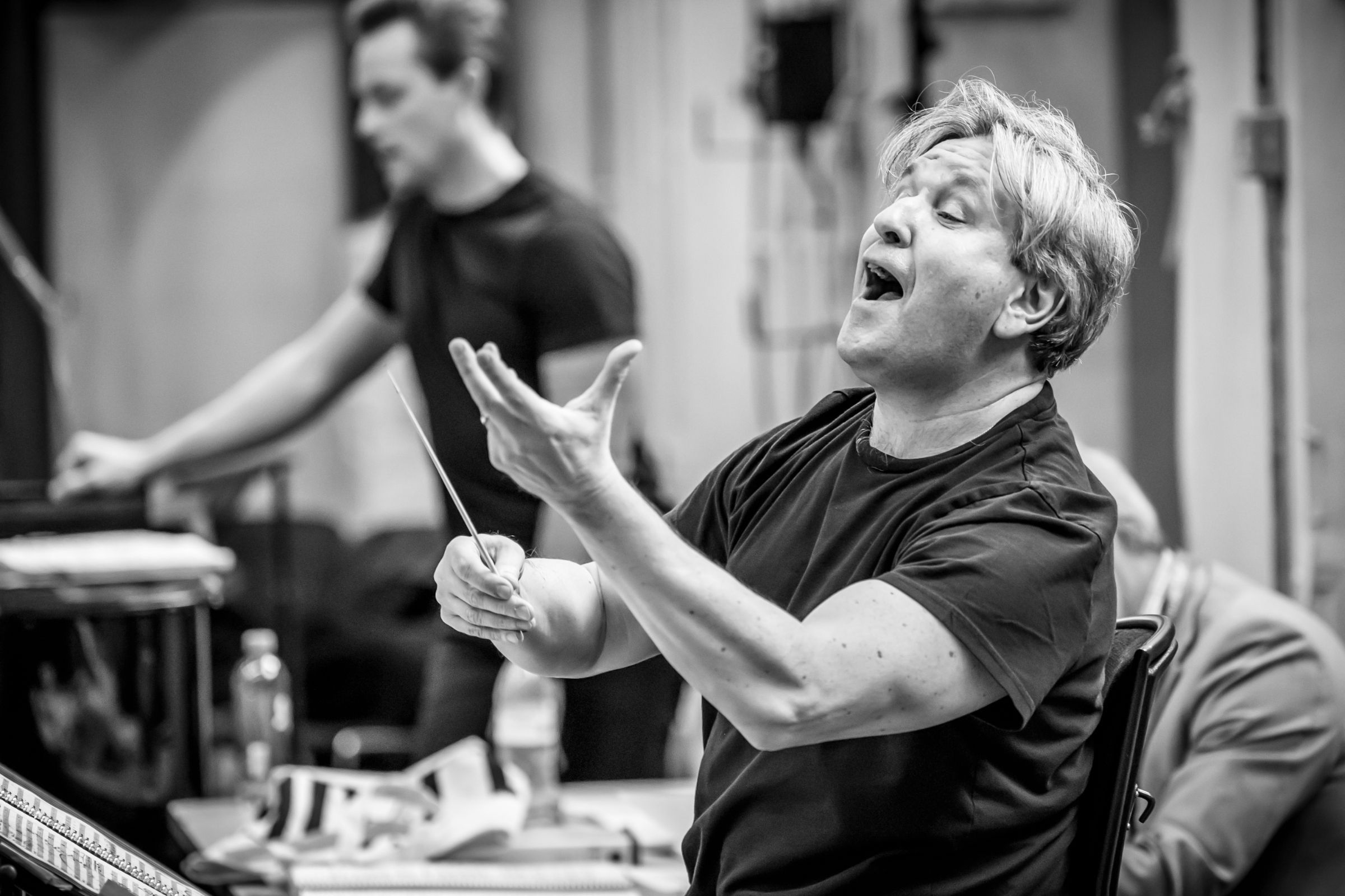 Sir Antonio Pappano rehearses <i>Das Rheingold</i> &copy; ROH | Marc Brenner (2023)