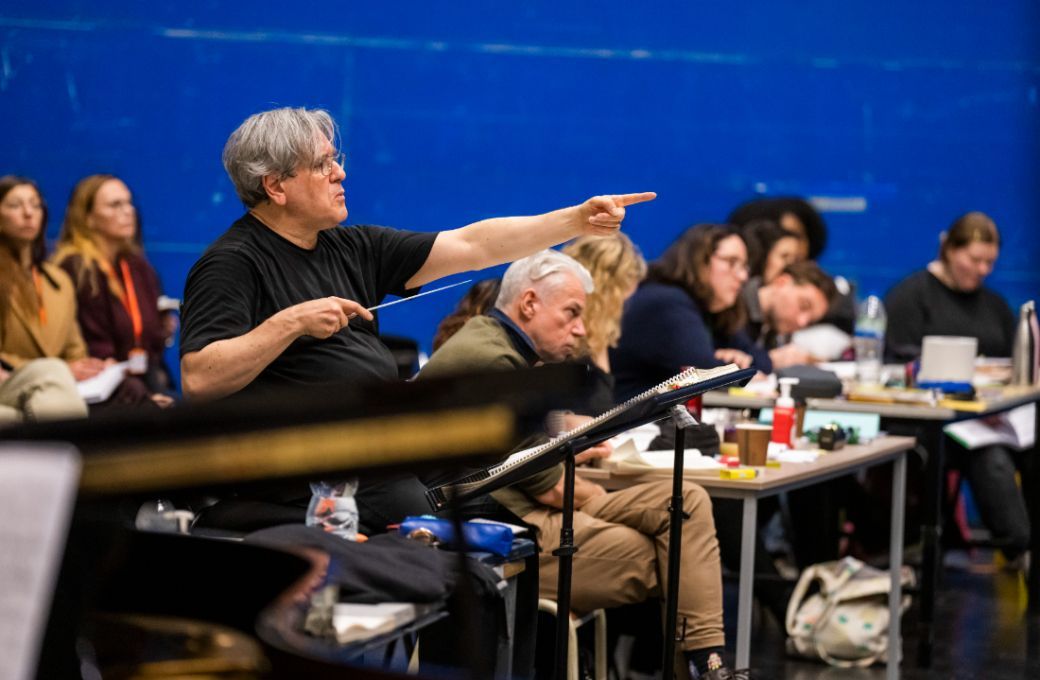 Sir Antonio Pappano and Christof Loy rehearse <i>Elektra</i> &copy; ROH | Tristram Kenton