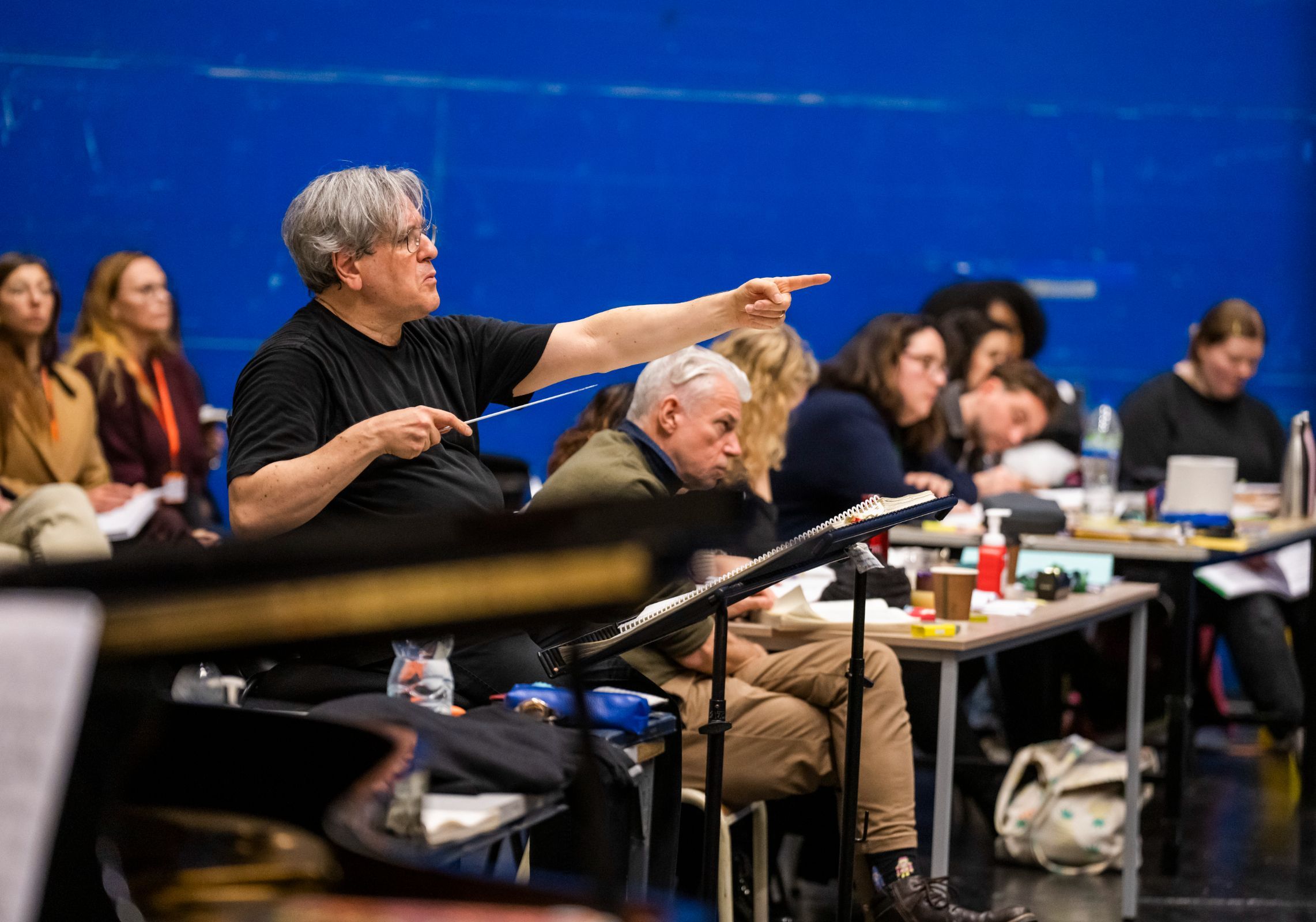 Sir Antonio Pappano and Christof Loy rehearse <i>Elektra</i> &copy; ROH | Tristram Kenton