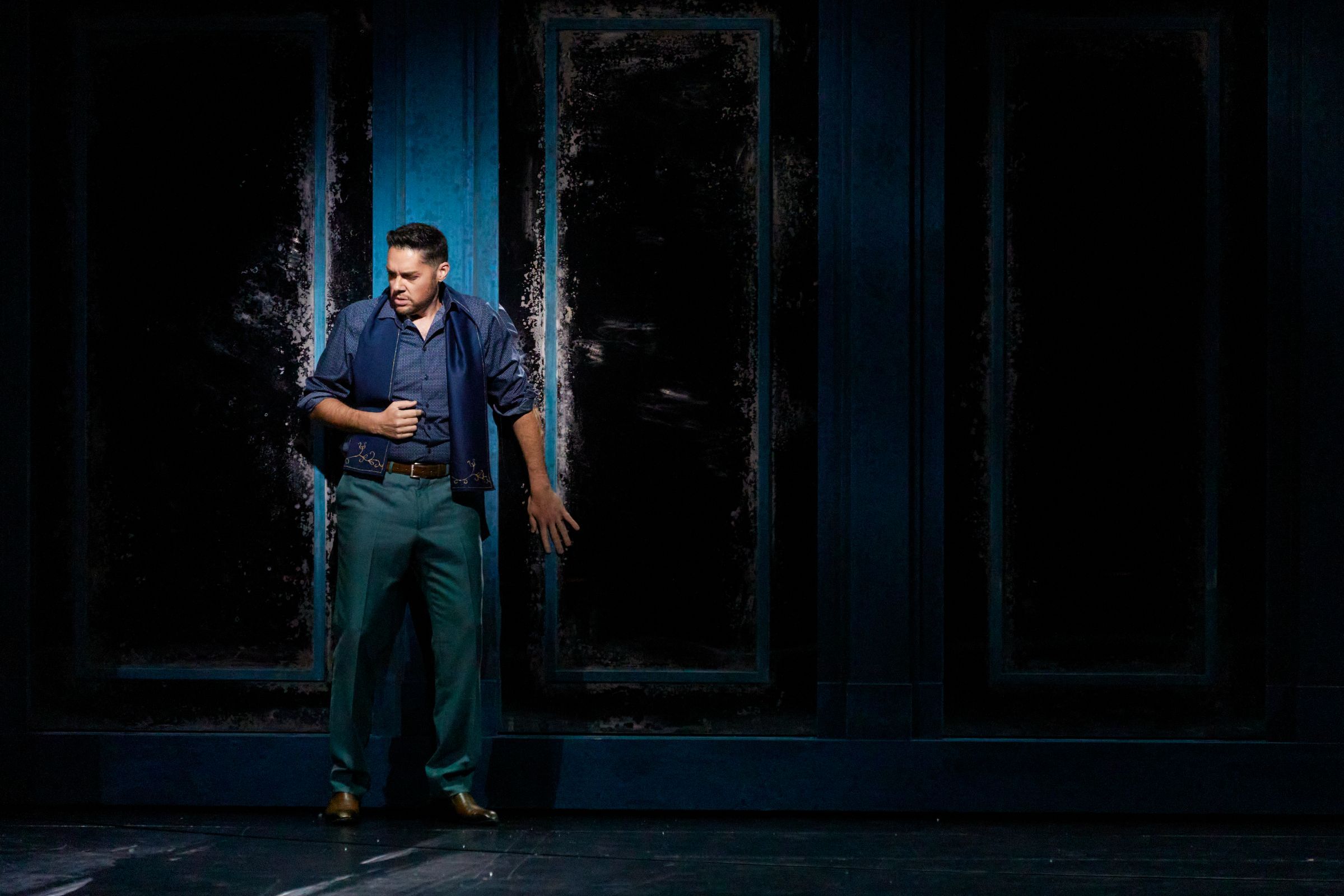 Edgardo Rocha (Robert Devereux) © Grand Théâtre de Genève | Magali Dougados