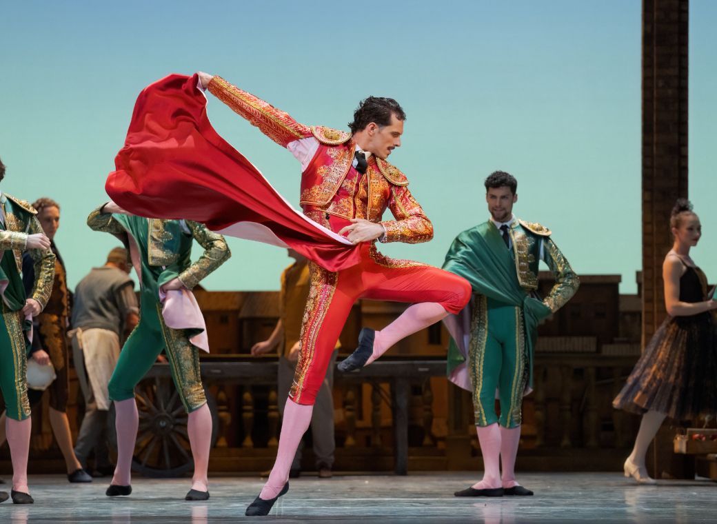 Christopher Gerty as Espada in Carlos Acosta's <i>Don Quixote</i> &copy; Karolina Kuras