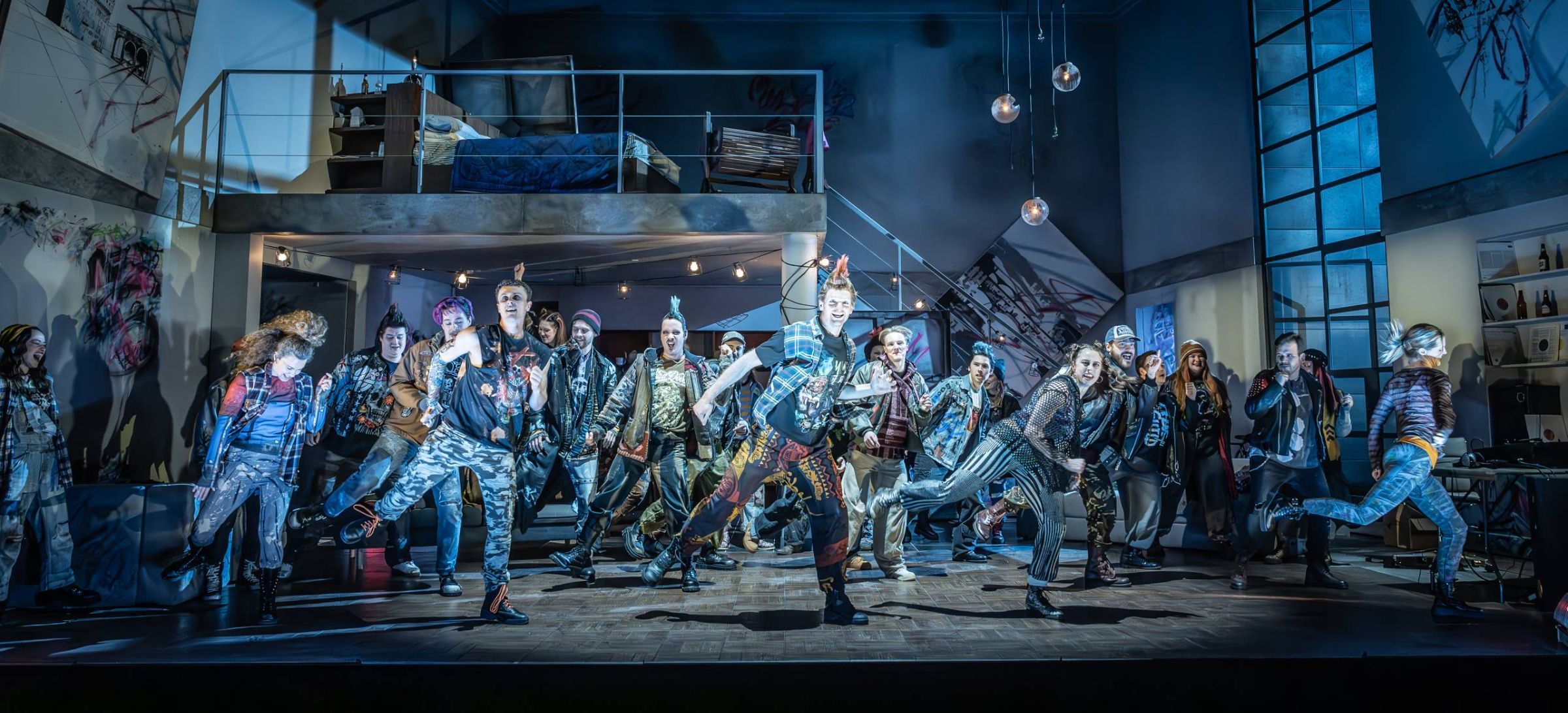Grange Park Opera Chorus in <i>Aleko</i> &copy; Marc Brenner