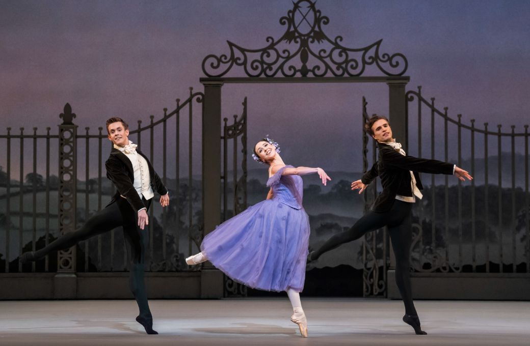 Harrison Lee, Isabella Gasparini and Leo Dixon in <i>Les Rendezvous</i> &copy; Tristram Kenton