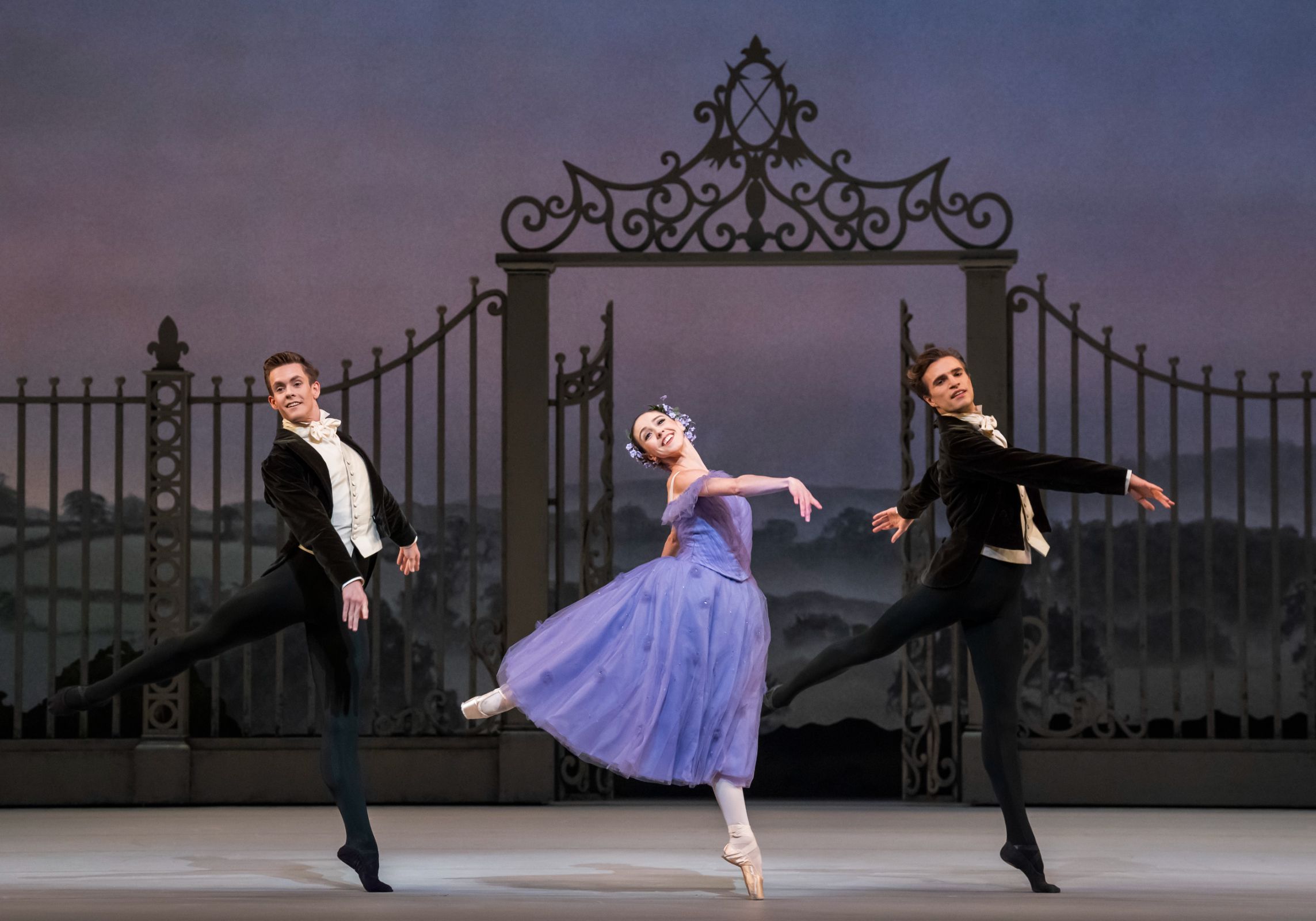 Harrison Lee, Isabella Gasparini and Leo Dixon in <i>Les Rendezvous</i> &copy; Tristram Kenton