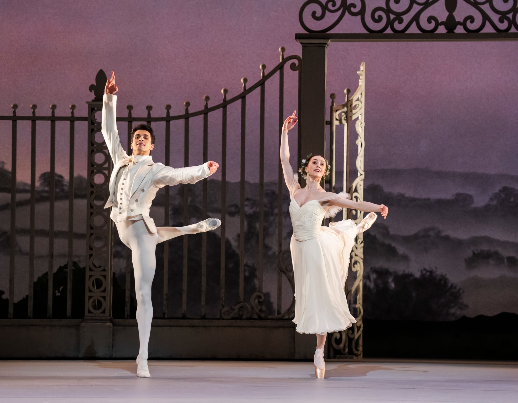 Reece Clarke and Marianela Nuñez in <i>Les Rendezvous</i> &copy; Tristram Kenton