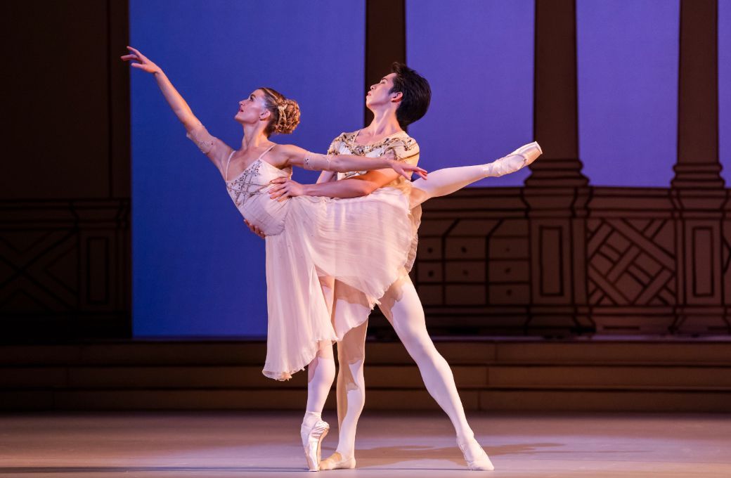 Anna Rose O'Sullivan and Taisuke Nakao in <i>Rhapsody</i> &copy; Tristram Kenton