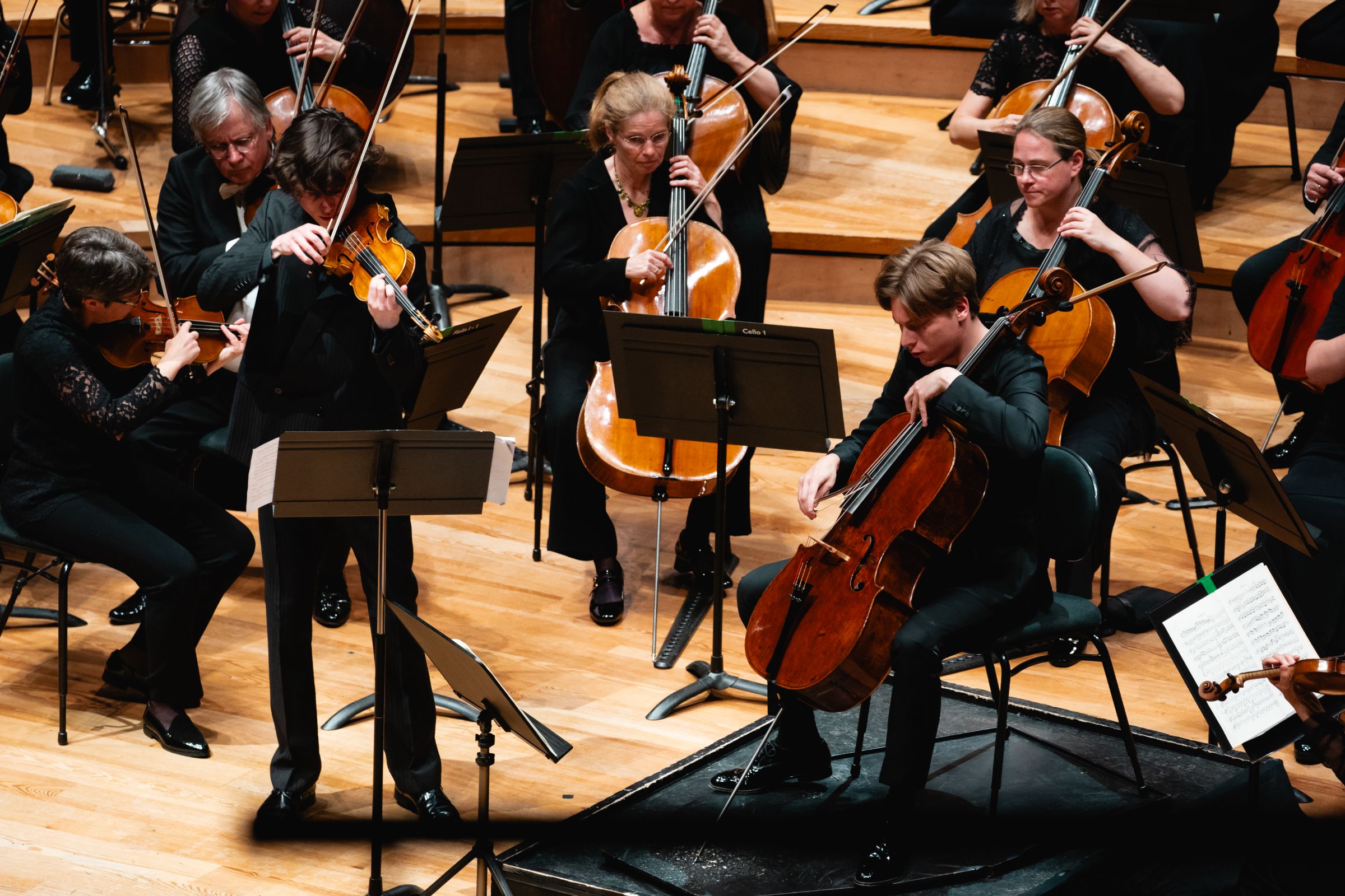 Daniel Lozakovich, Klaus Mäkelä et l'Orchestre philharmonique d'Oslo à Paris &copy; John-Halvdan Halvorsen