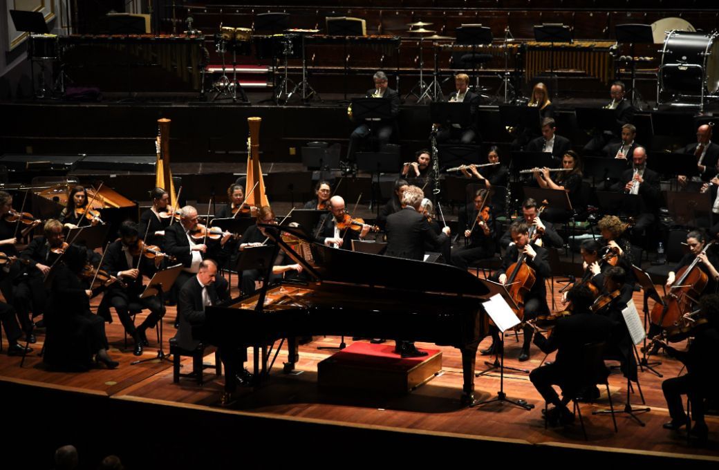 Simon Trpčeski, Thomas Søndergård and the Royal Scottish National Orchestra &copy; RSNO