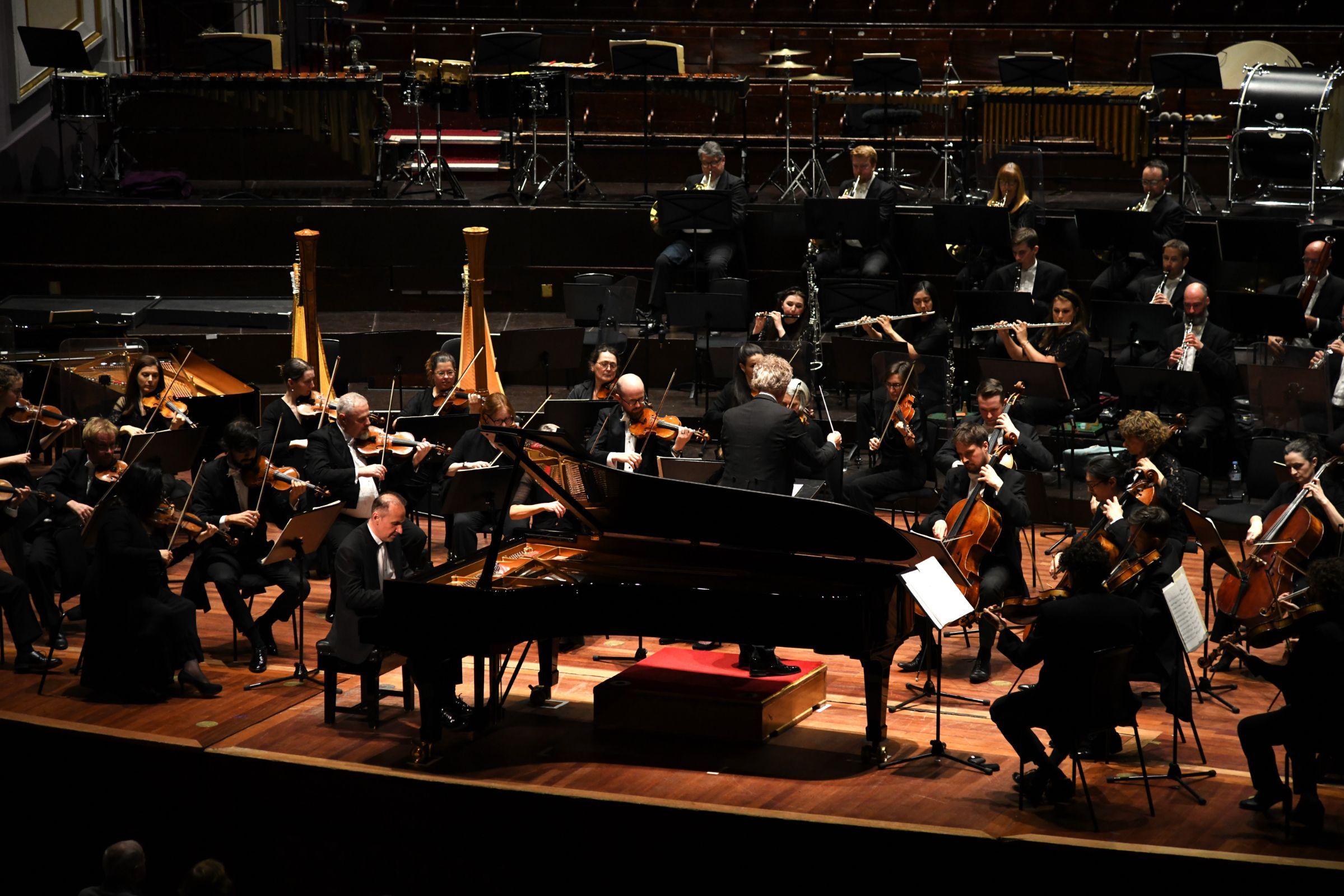 Simon Trpčeski, Thomas Søndergård and the Royal Scottish National Orchestra &copy; RSNO