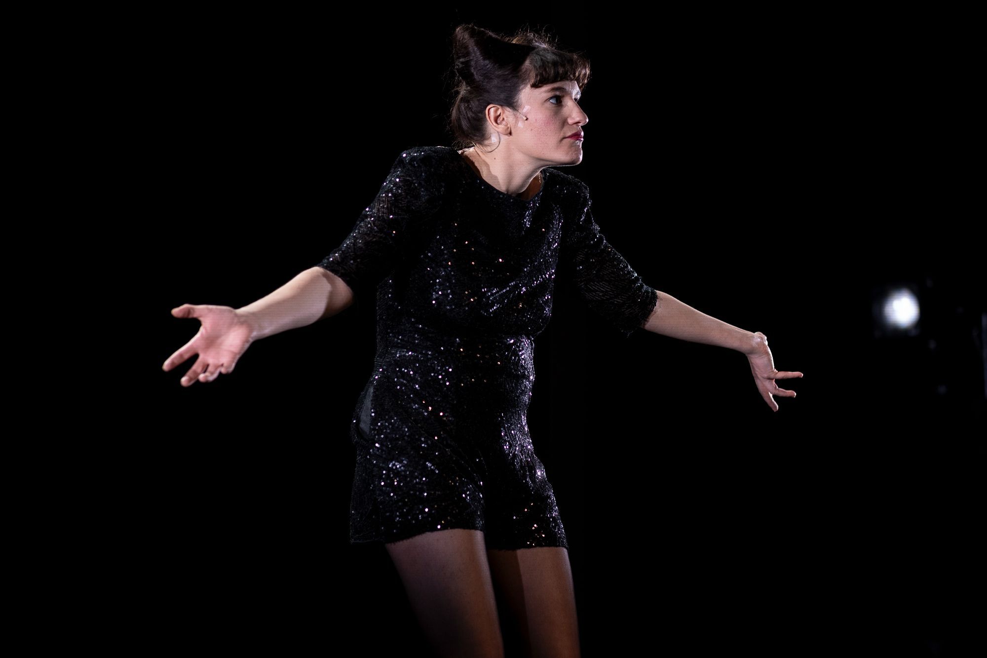 Sarah Defrise dans <i>I hate new music</i> &copy; Aurélie Ayer