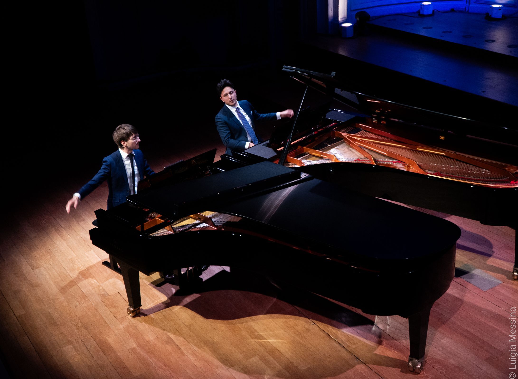 Guillaume Bellom et Ismaël Margain Salle Gaveau &copy; Luigia Messina