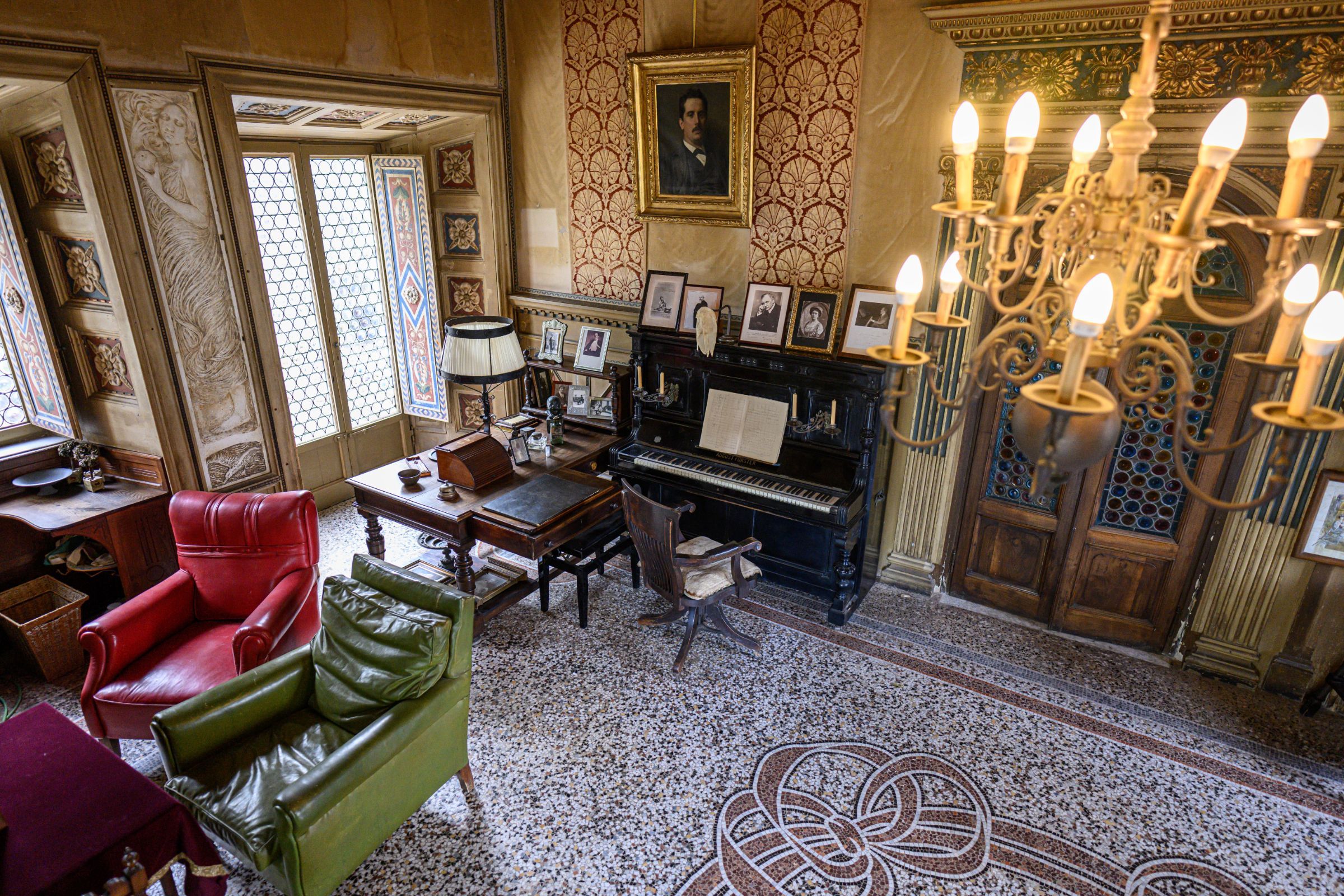 Puccini’s studio at Torre del Lago &copy; Fondazione Simonetta Puccini per Giacomo Puccini