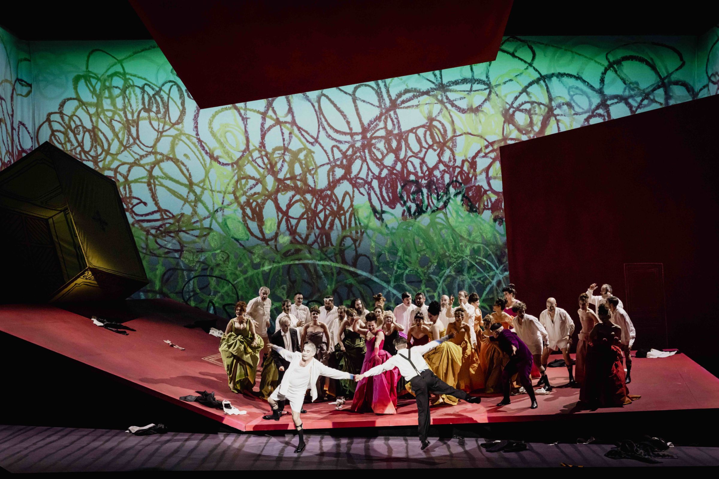 <i>La Chauve-souris</i> à l'Opéra de Lille &copy; Simon Gosselin
