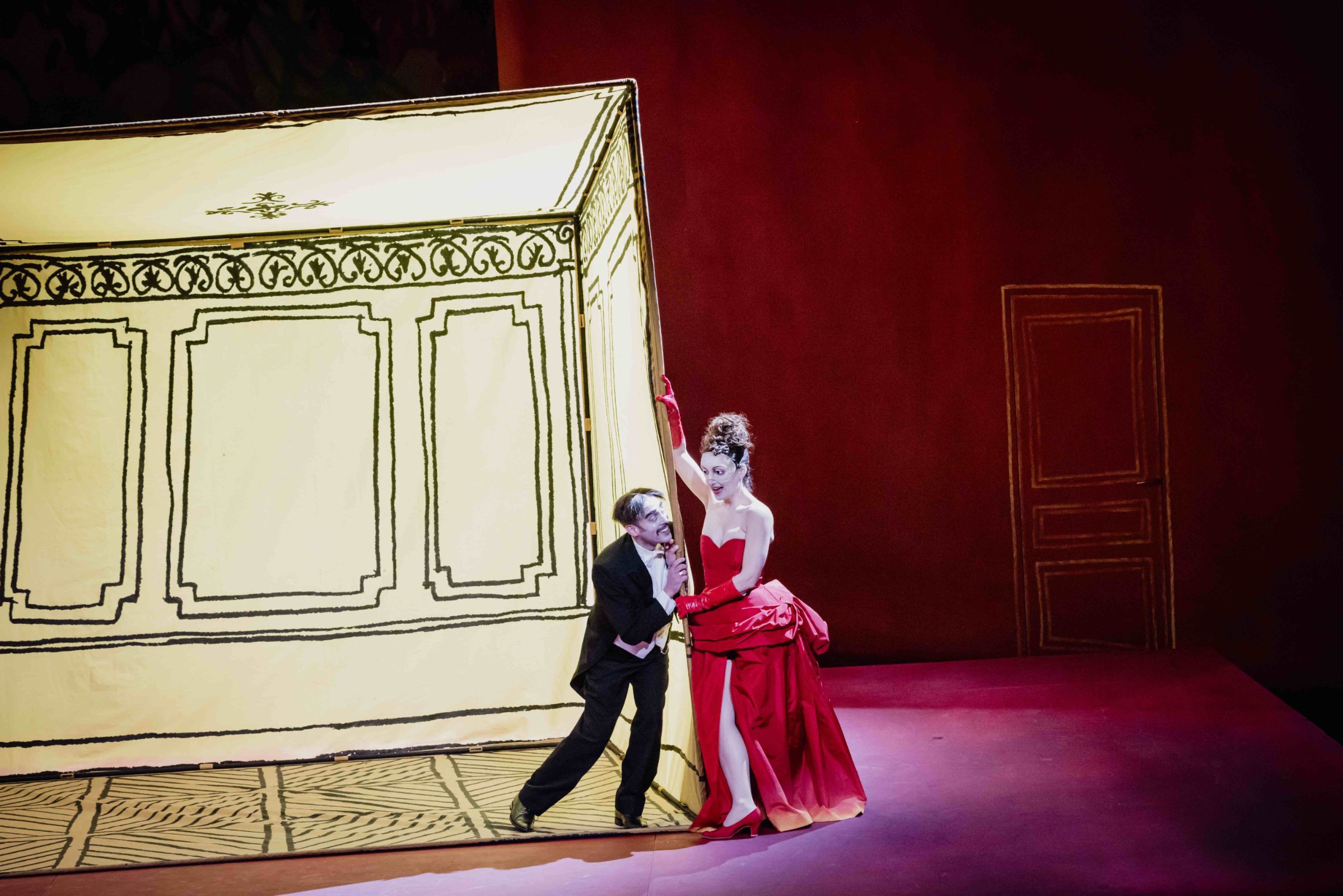 <i>La Chauve-souris</i> à l'Opéra de Lille &copy; Simon Gosselin