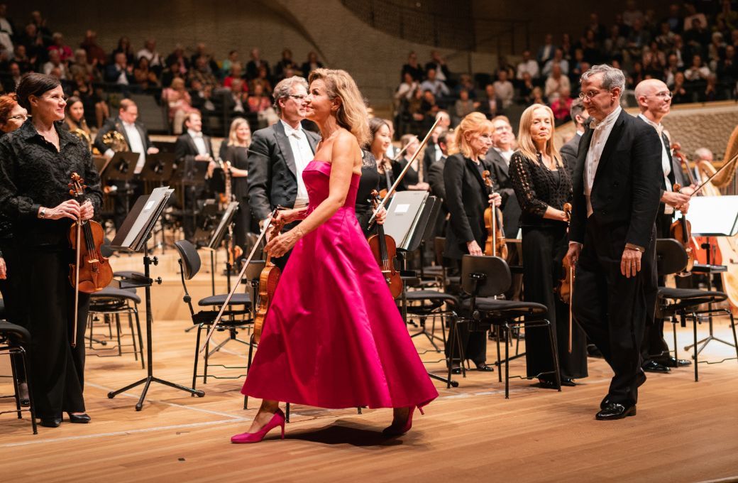 Anne-Sophie Mutter, Fabio Luisi and the Dallas Symphony © Sören L Schirmer