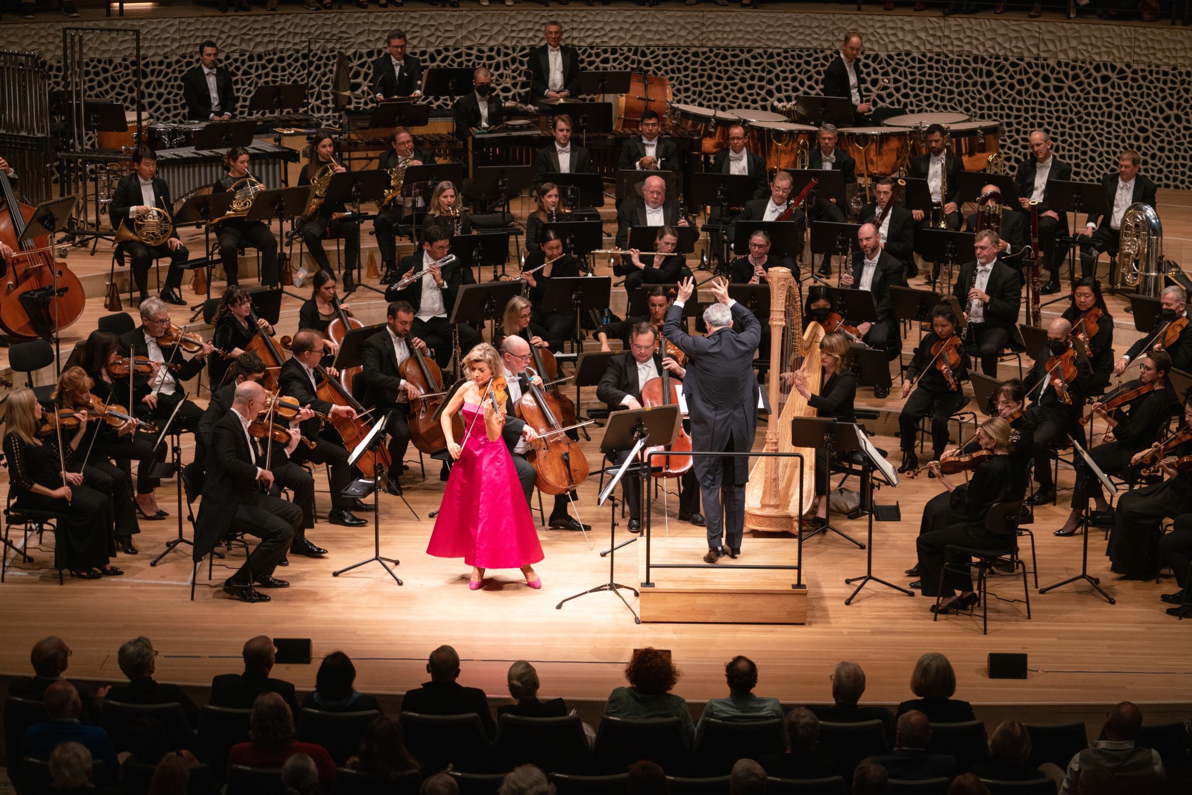 Anne-Sophie Mutter, Fabio Luisi and the Dallas Symphony &copy; Sören L Schirmer