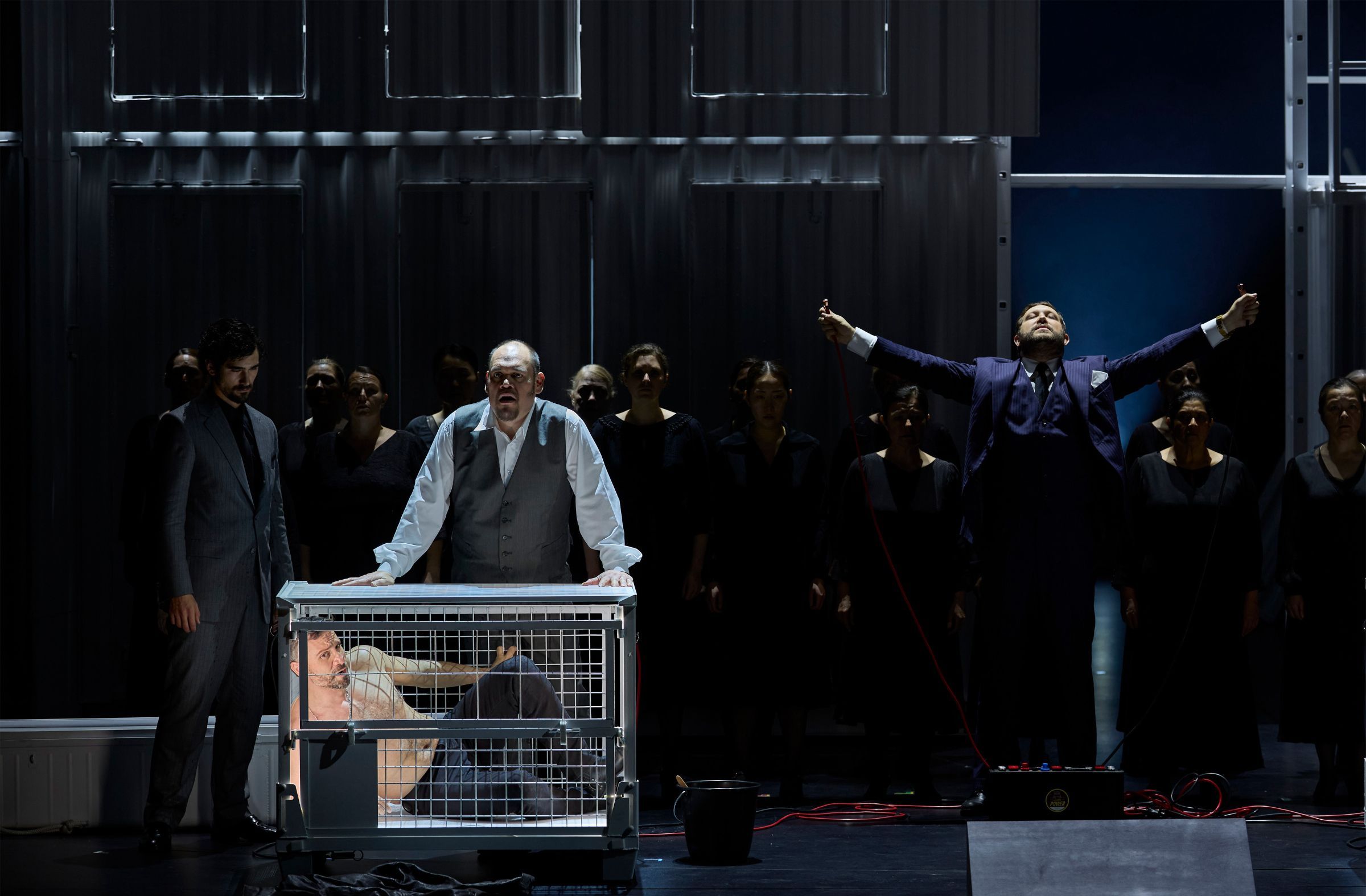 Quinn Kelsey (Guido de Monforte) und Sergey Romanovsky (Arrigo) &copy; Herwig Prammer